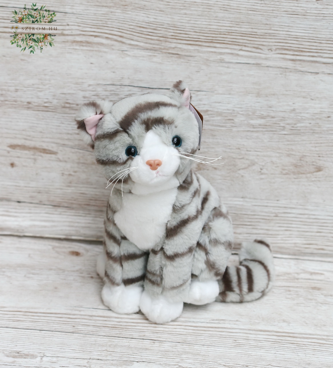 flower delivery Budapest - Plush Cat 28cm