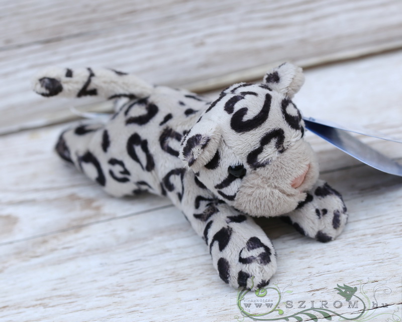 flower delivery Budapest - plush small jaguar