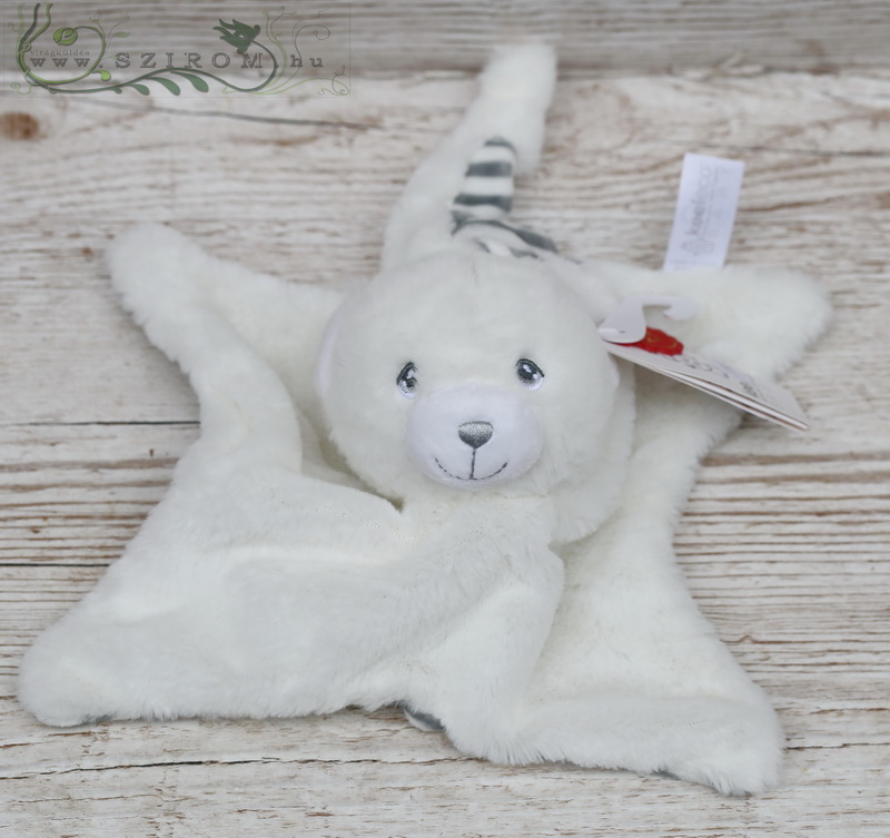 flower delivery Budapest - polar bear baby scarf (33cm)