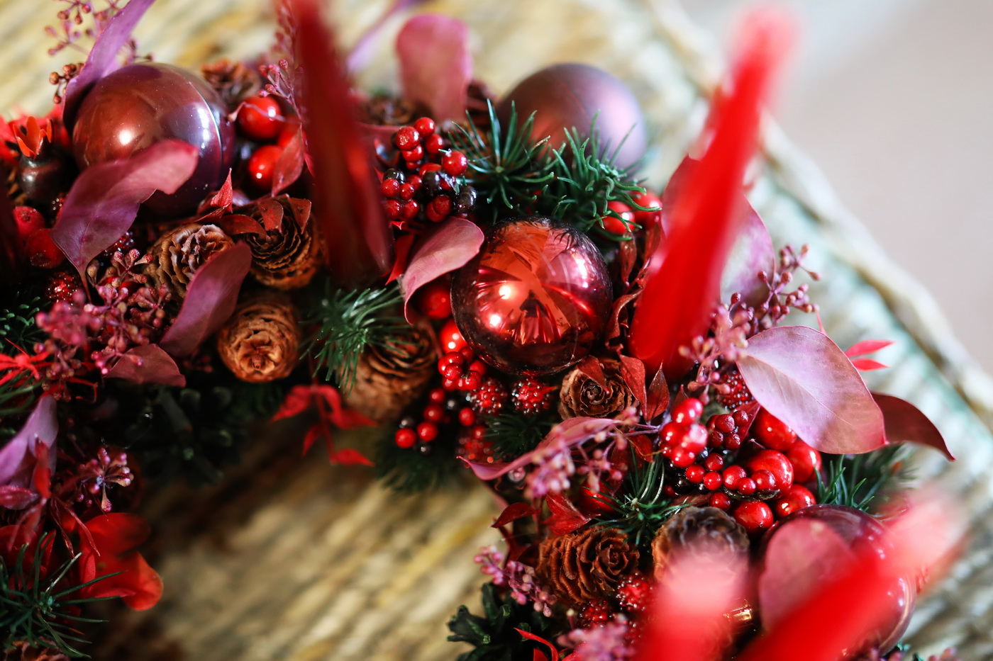 flower delivery Budapest - Advent wreath