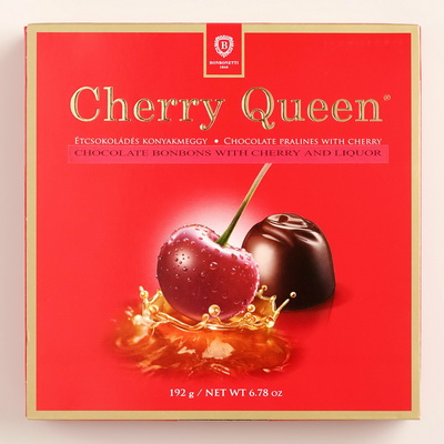 flower delivery Budapest - Cherry Queen (chocolate) 108g