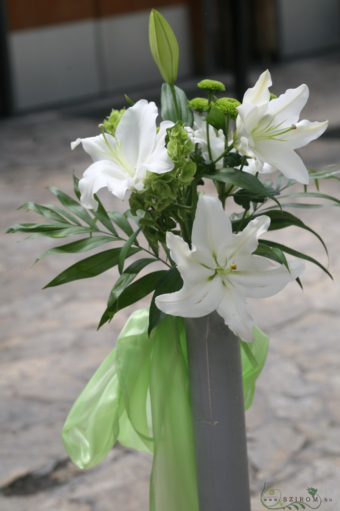 Virág dekoráció, Barabás villa, esküvő